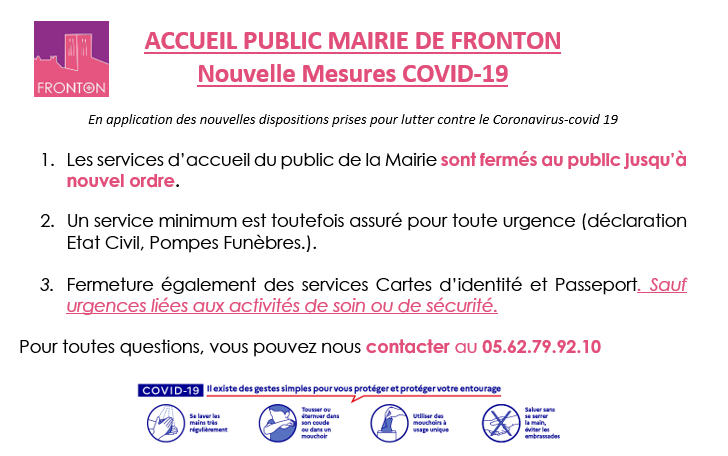 03172020 OUVERTURES MAIRIE