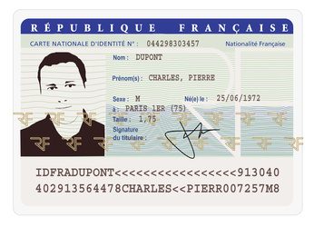 Carte d’identité Biométrique