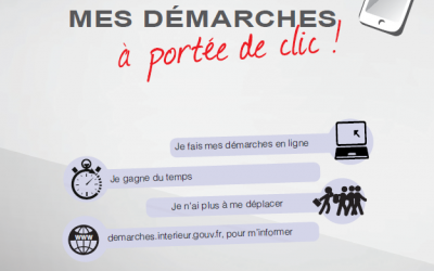 Cartes d’identité, passeports, certificats d’immatriculation, permis de conduire… quand vos démarches sont à portée de clic !