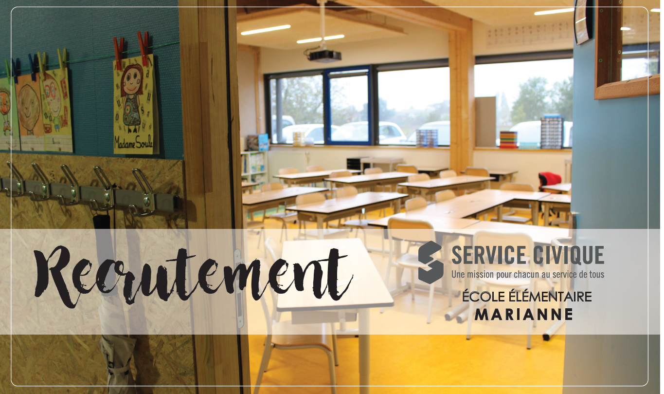 Recrutement Service Civique # École élémentaire Marianne