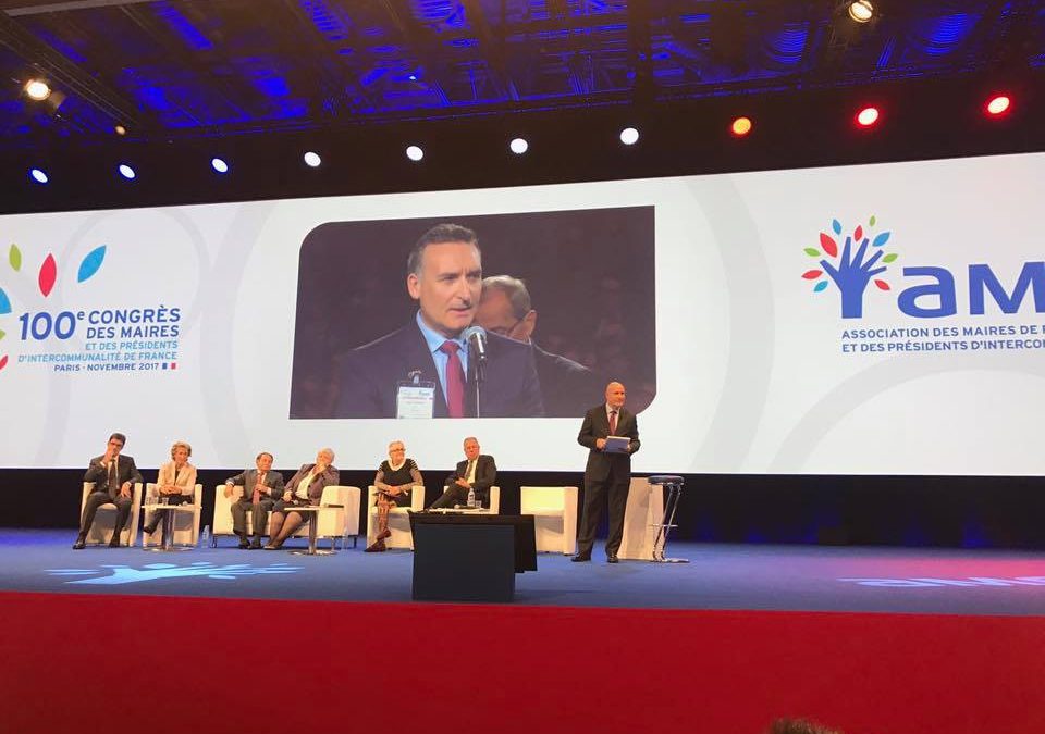 Intervention de M. Hugo Cavagnac, Maire de Fronton, au 100e Congrès de l’AMF