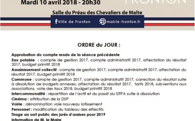 Séance du Conseil municipal