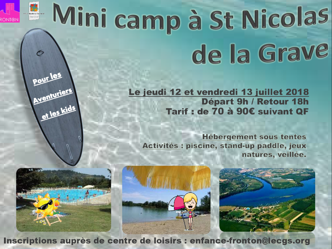 07122018 Mini camp ST NICOLAS