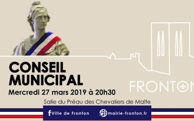 Réunion du Conseil municipal