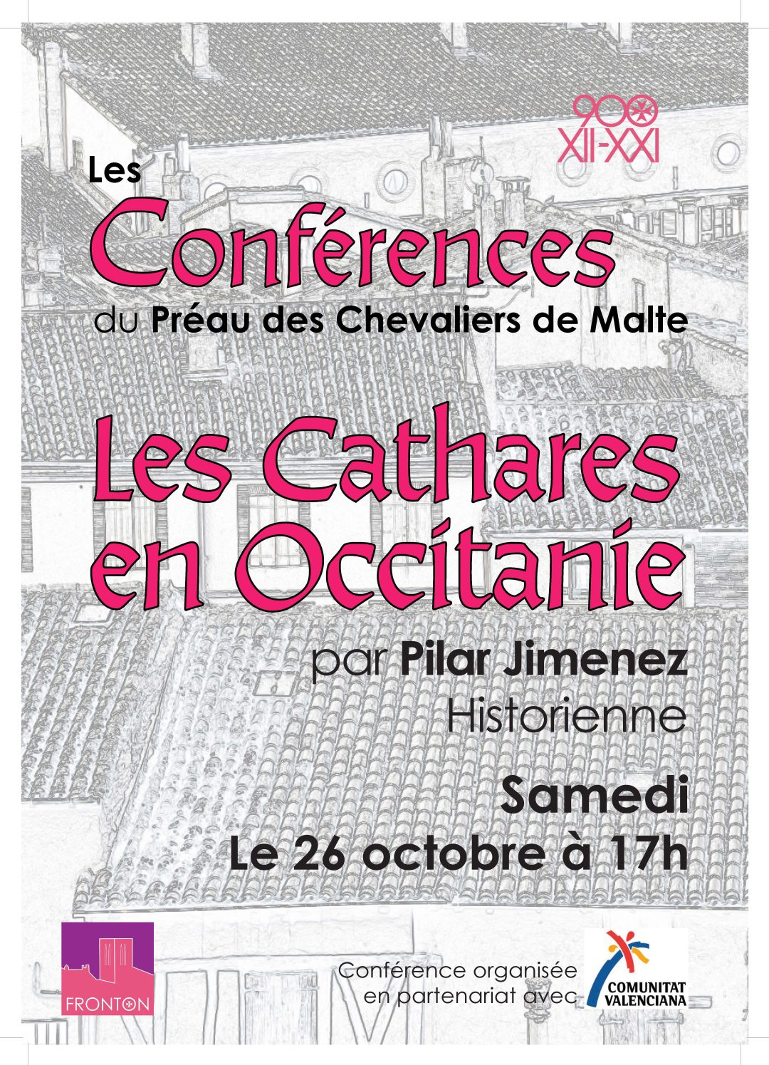 Affiches 900Ans Conférences Pilar Jimenez