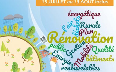 Consultation publique : le Plan Climat Air Energie Territorial