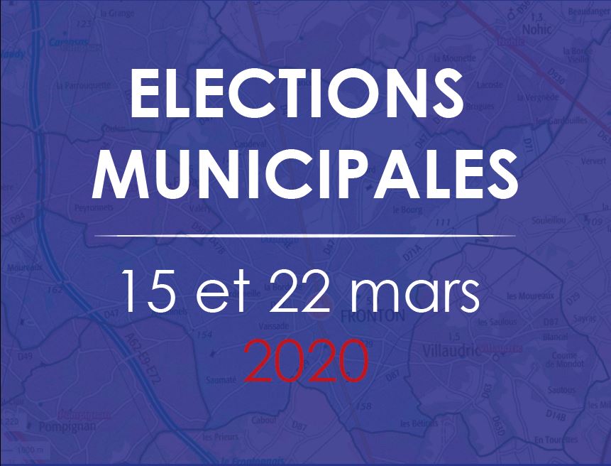 Elections municipales des 15 & 22 mars 2020