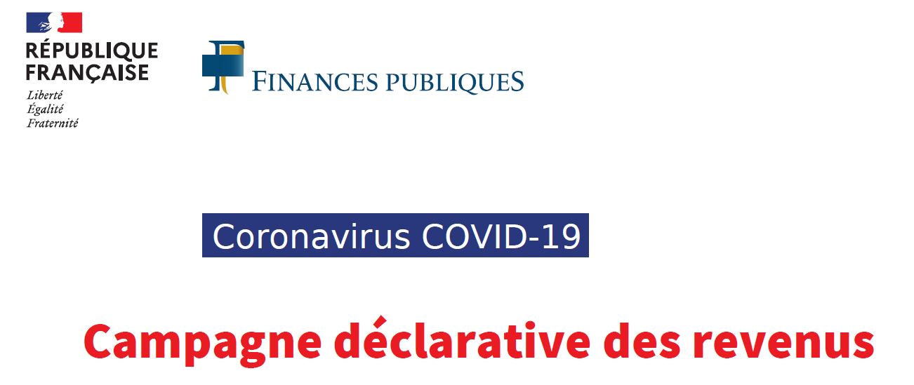 Coronavirus COVID-19 – Campagne déclarative des revenus
