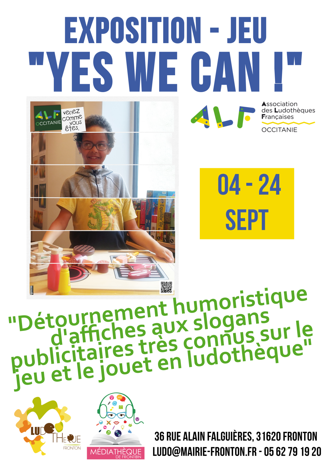 Affiche annonce expo