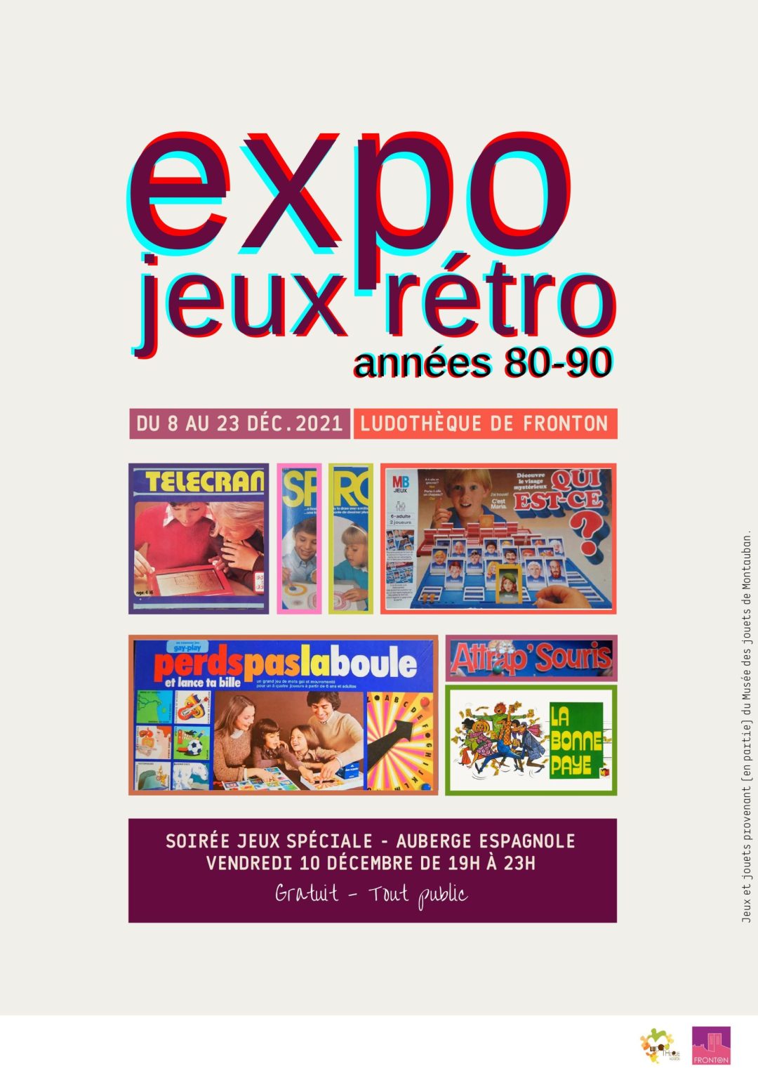 Expo Retro Ludothèque 2021