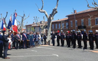 Fronton célèbre le Jour de la Victoire