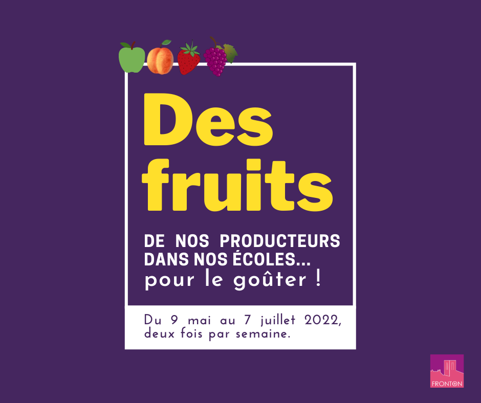 Fruits Ecole Fronton 2022