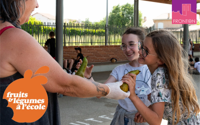 Des fruits à l’école