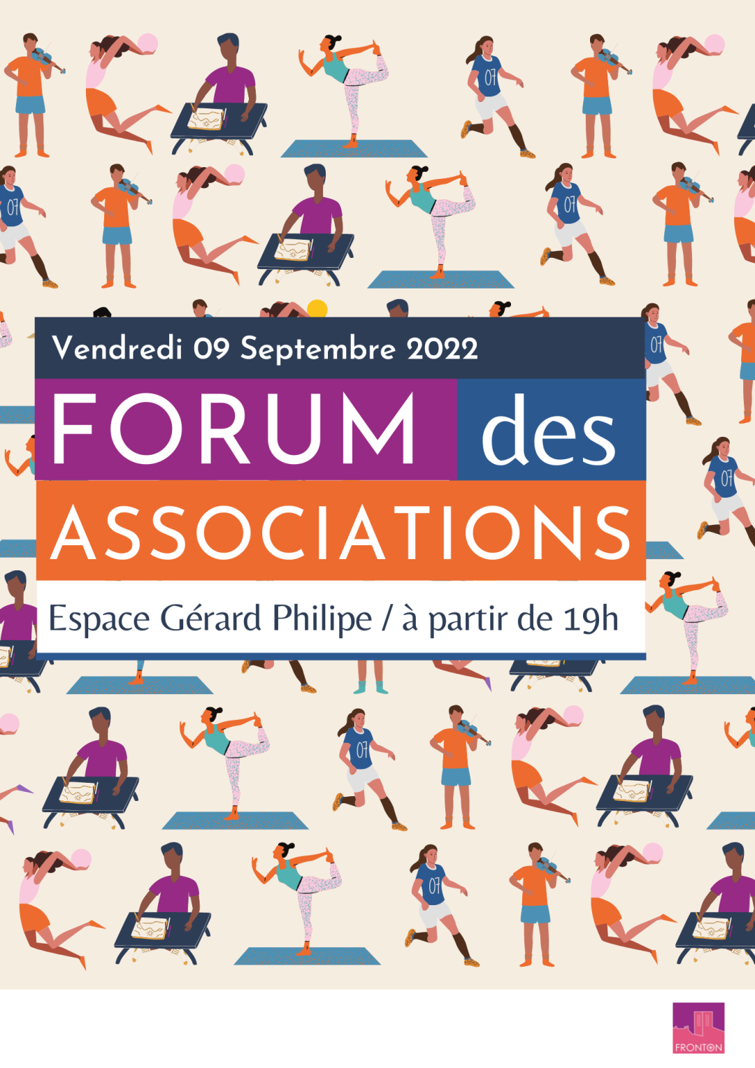 Affiche A3 – Site internet – Forum des associations 2022
