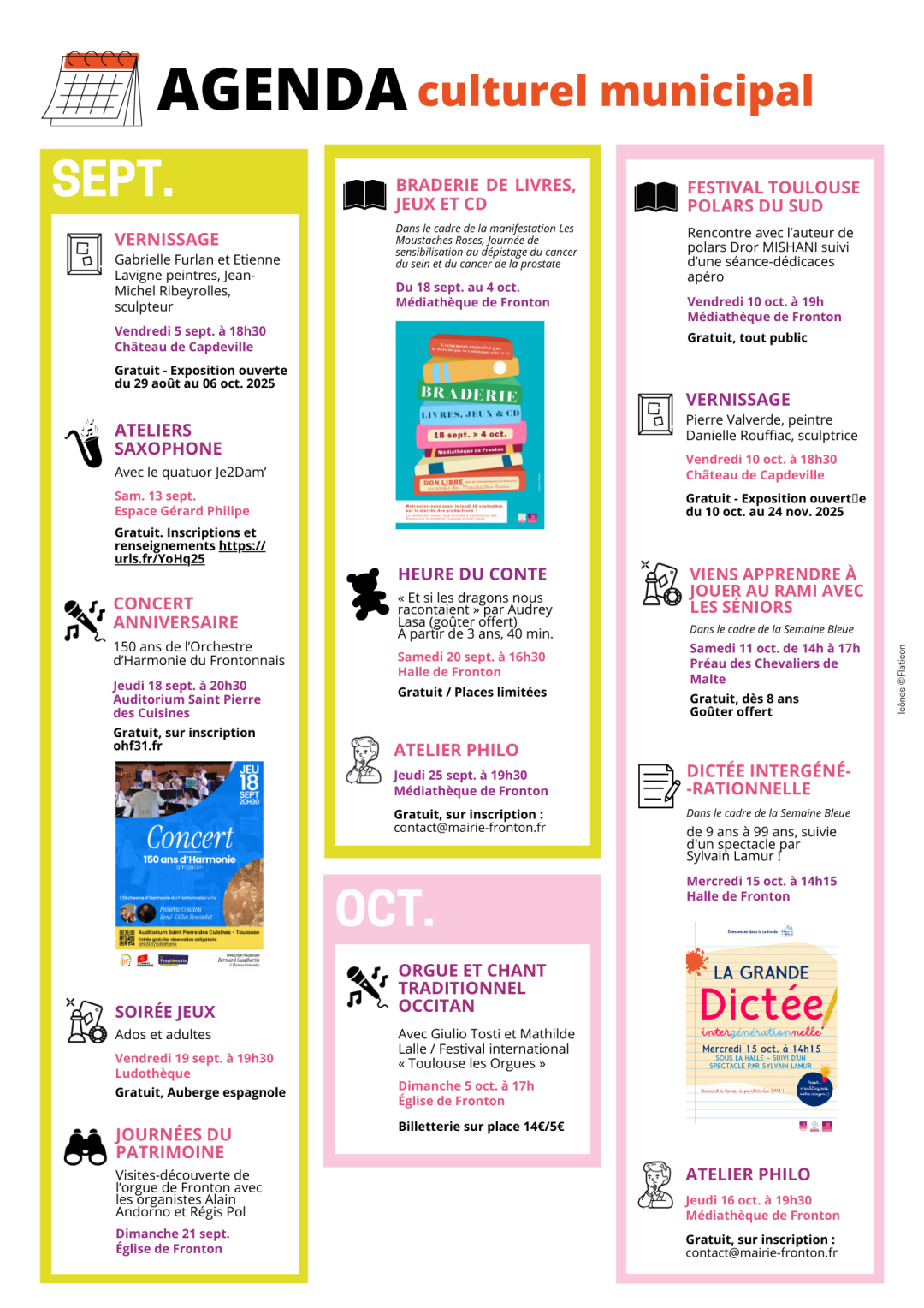 2025-3 Agenda culturel Sept Dec Fronton V3 2