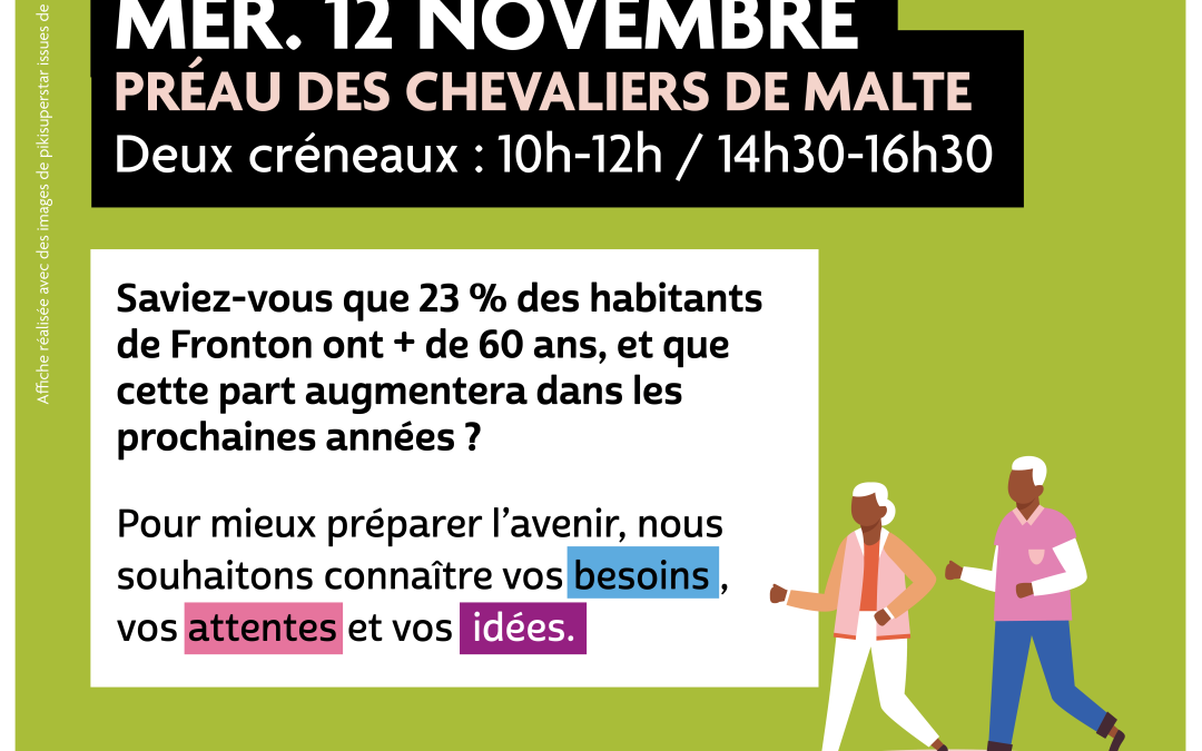 Ateliers participatifs seniors