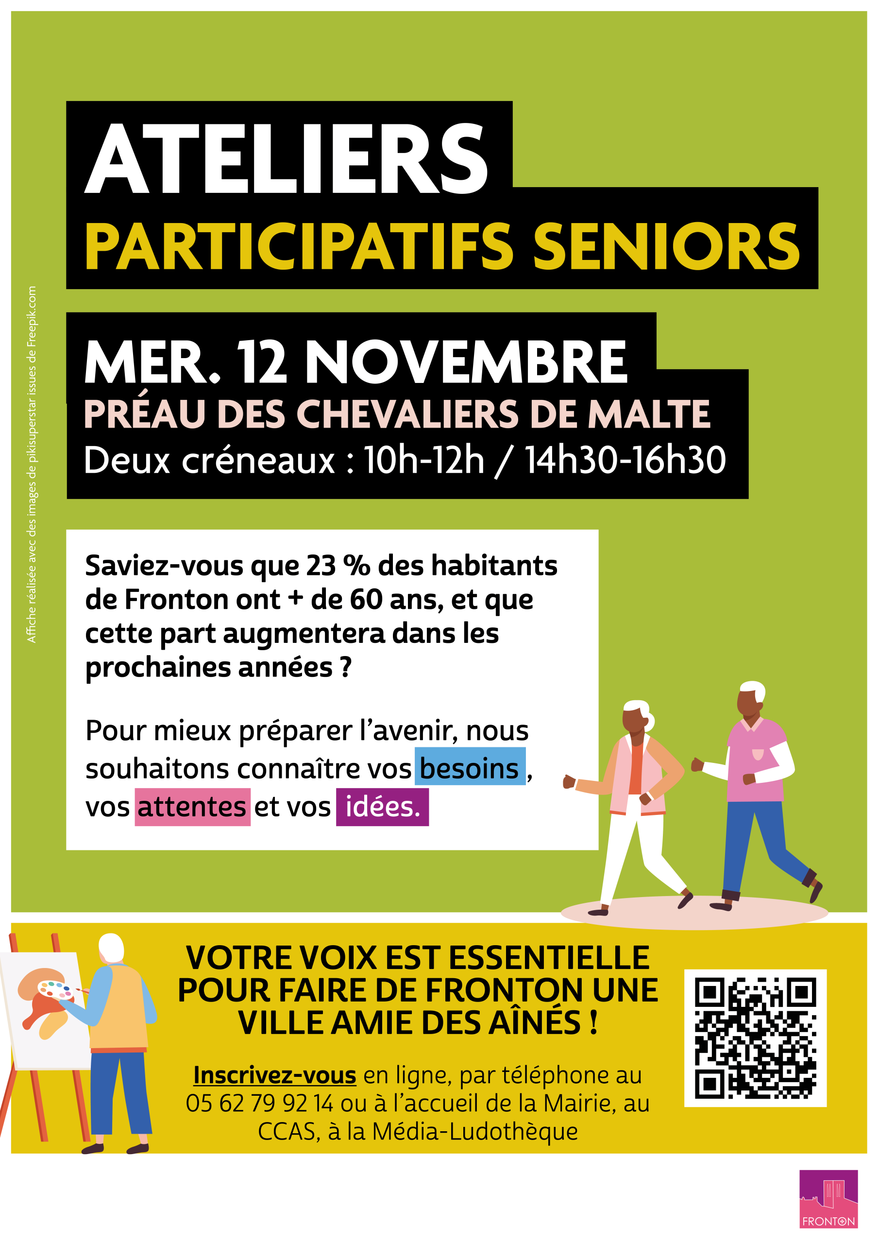 Ateliers participatifs seniors