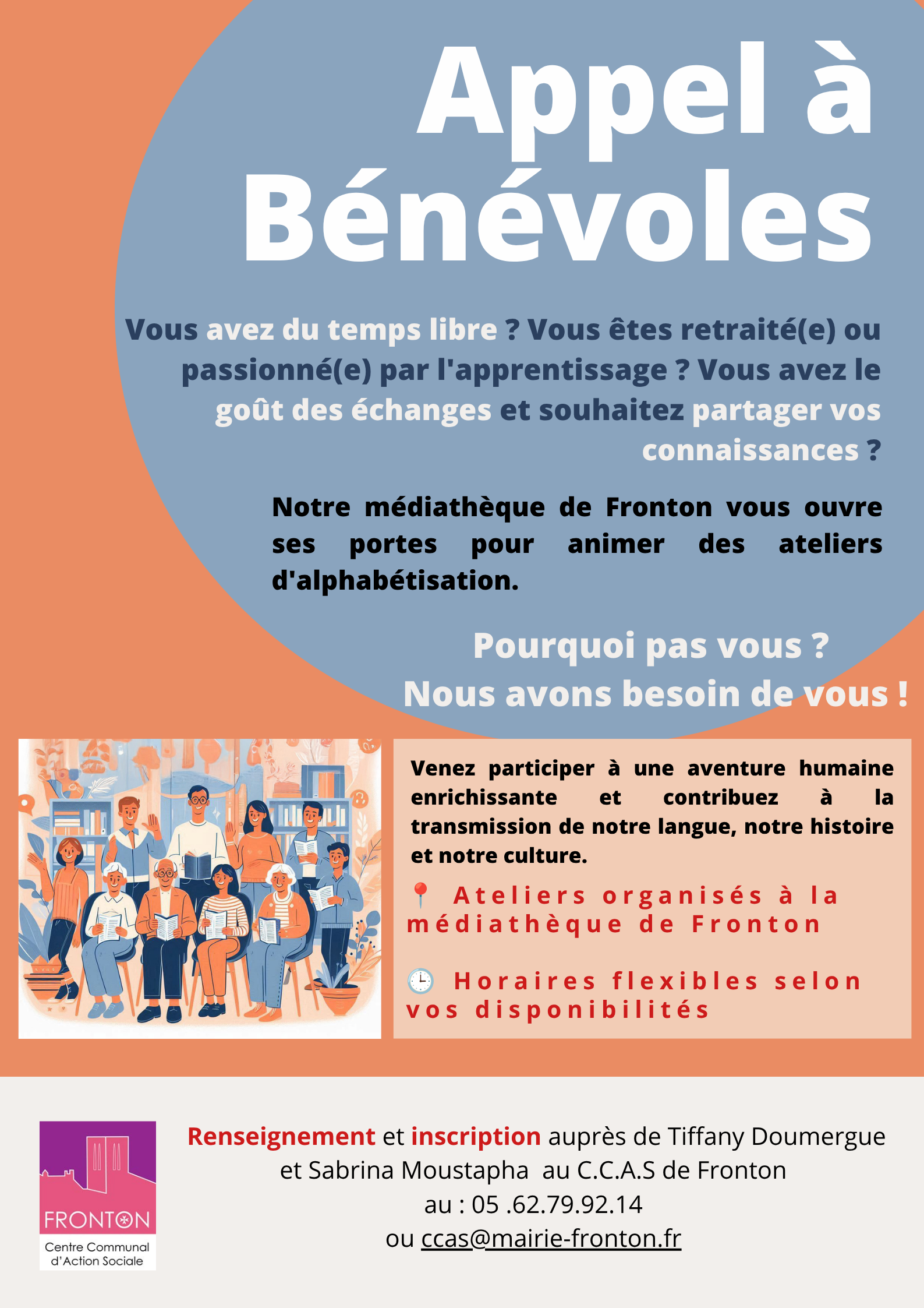 Appel à bénévoles