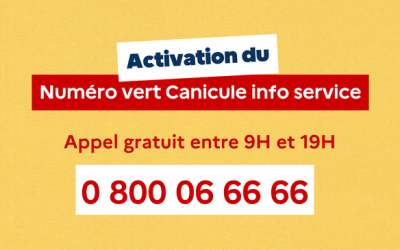 Numéro vert Canicule info service