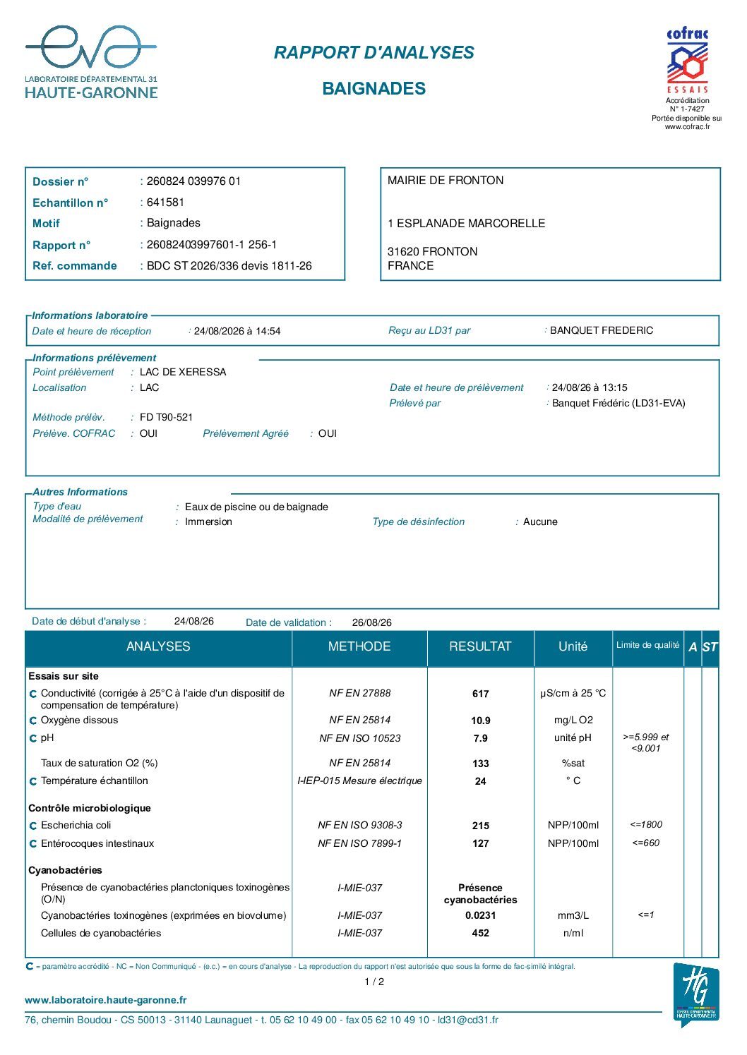 20260826 Analyses lac xeresa