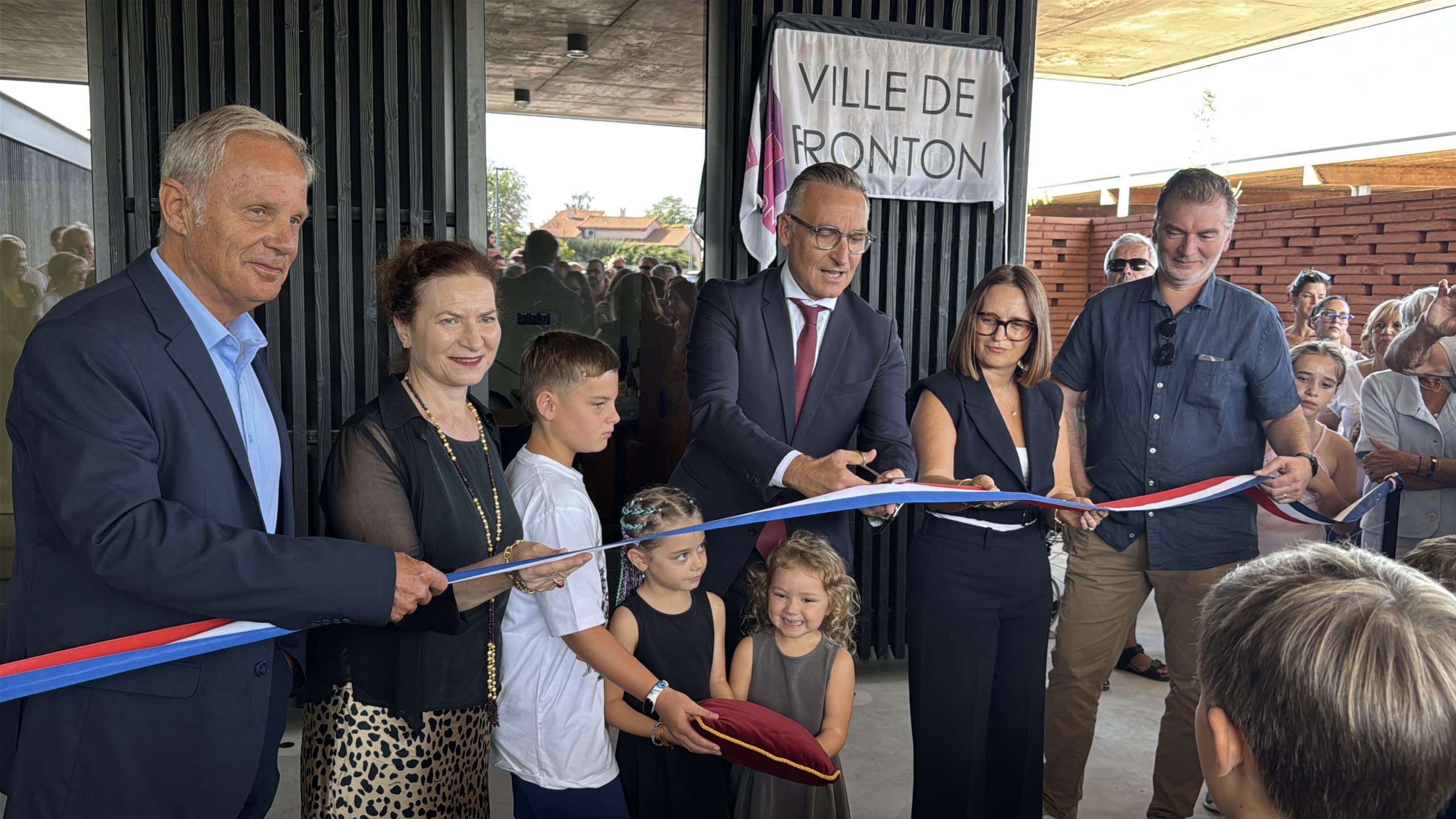 Inauguration de l’école Joséphine Garrigues