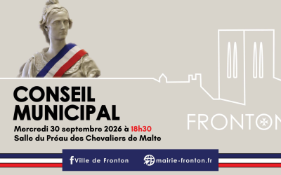 Séance du Conseil municipal du 23 septembre 2026