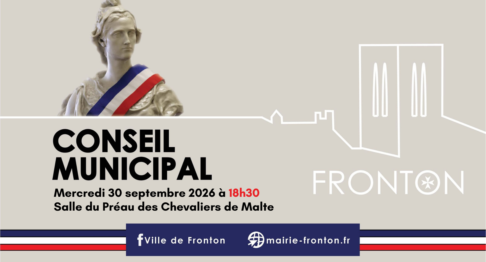 Séance du Conseil municipal du 23 septembre 2026